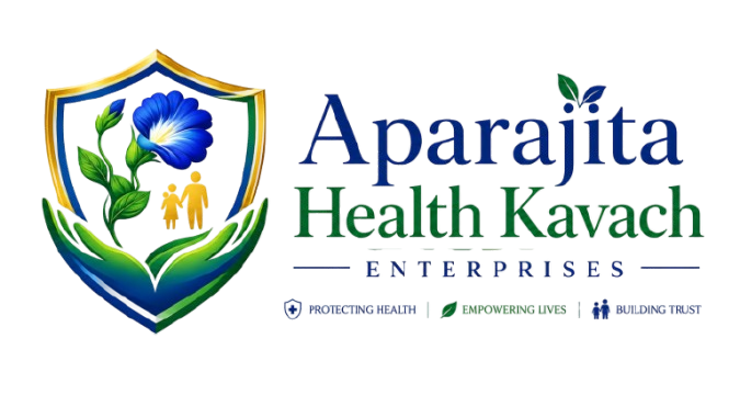 Aparajita Health Kavach Enterprises Logo